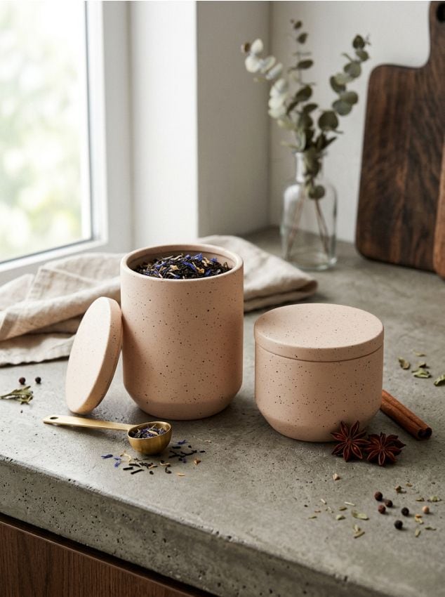 Sinsay - Set de 2 recipiente - roz-pastel