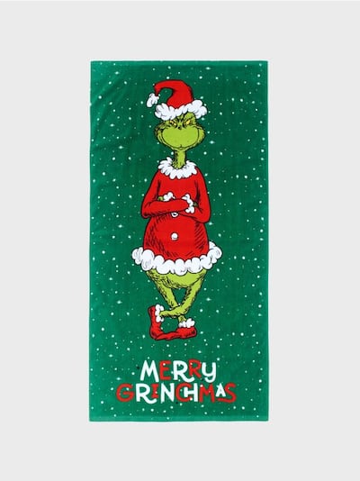 Bavlněný ručník Grinch