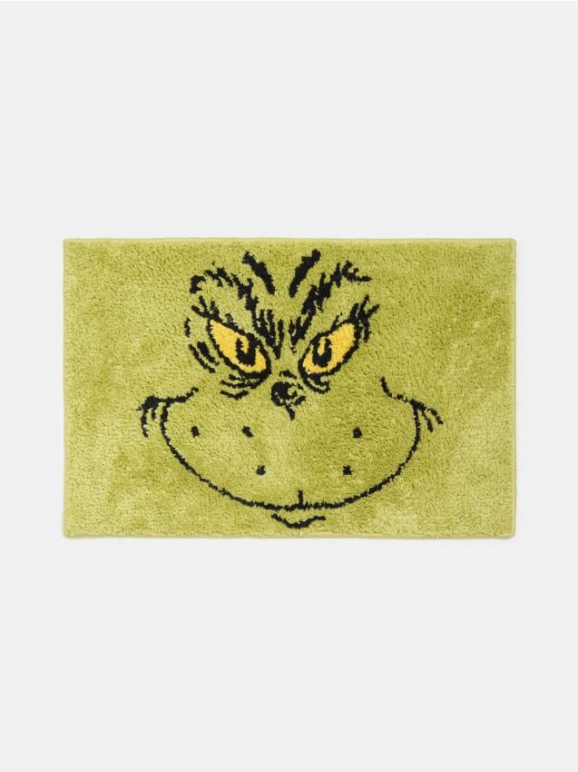 Sinsay - Kúpeľňový koberec Grinch - žlto-zelená