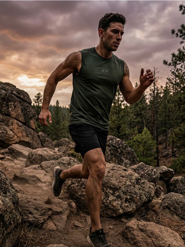 Sinsay - Tricou sport SNSY PERFORMANCE - verde-închis