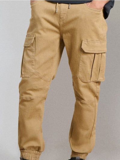 Τζιν παντελόνι jogger cargo