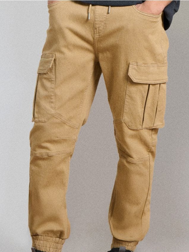 Sinsay - Blugi jogger cargo - chihlimbariu