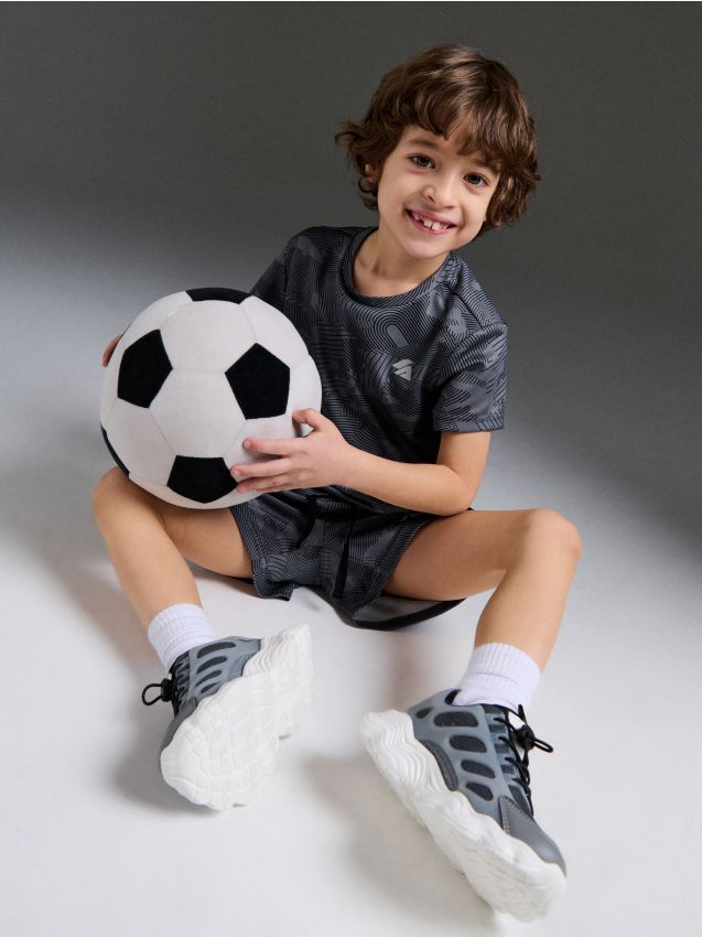 Sinsay - Pantofi sport cu închidere reglabilă - gri-neutru