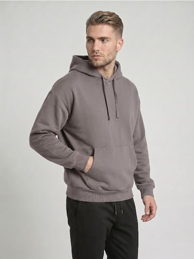 Кофта comfort fit з капюшоном з домішкою бавовни