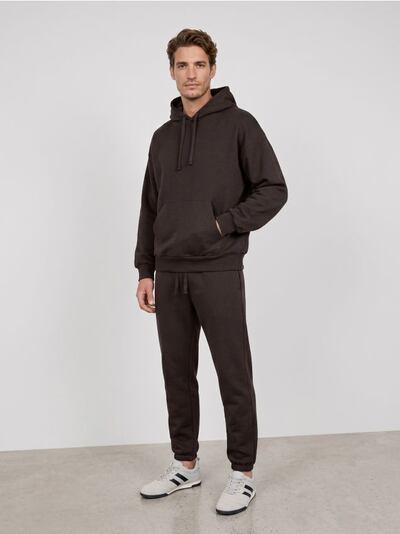 Hoodie comfort fit με βαμβάκι