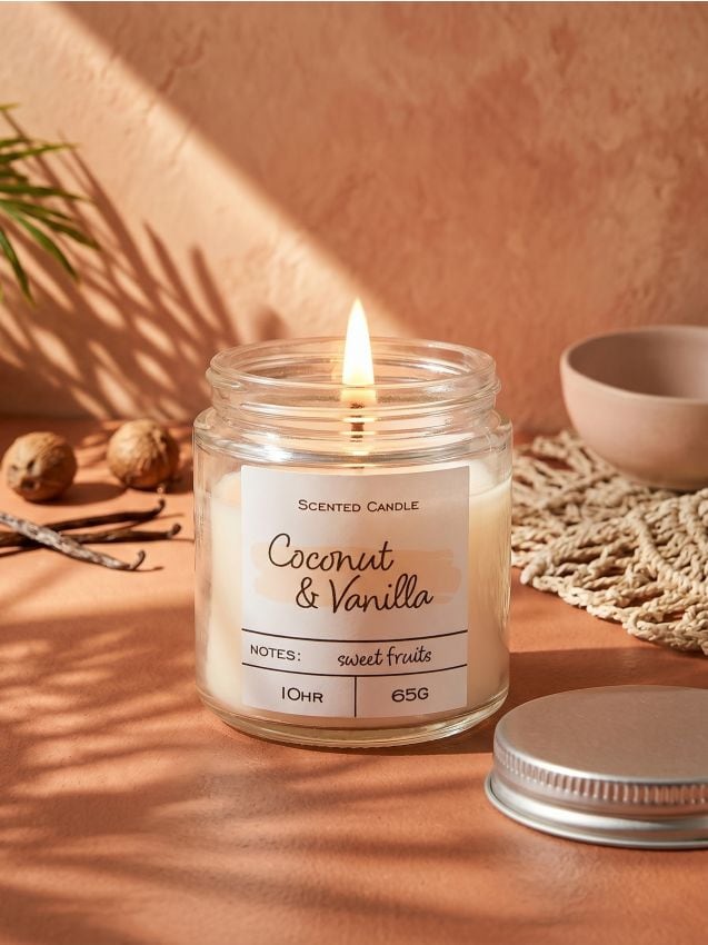 Candela profumata Coconut & Vanilla - nude