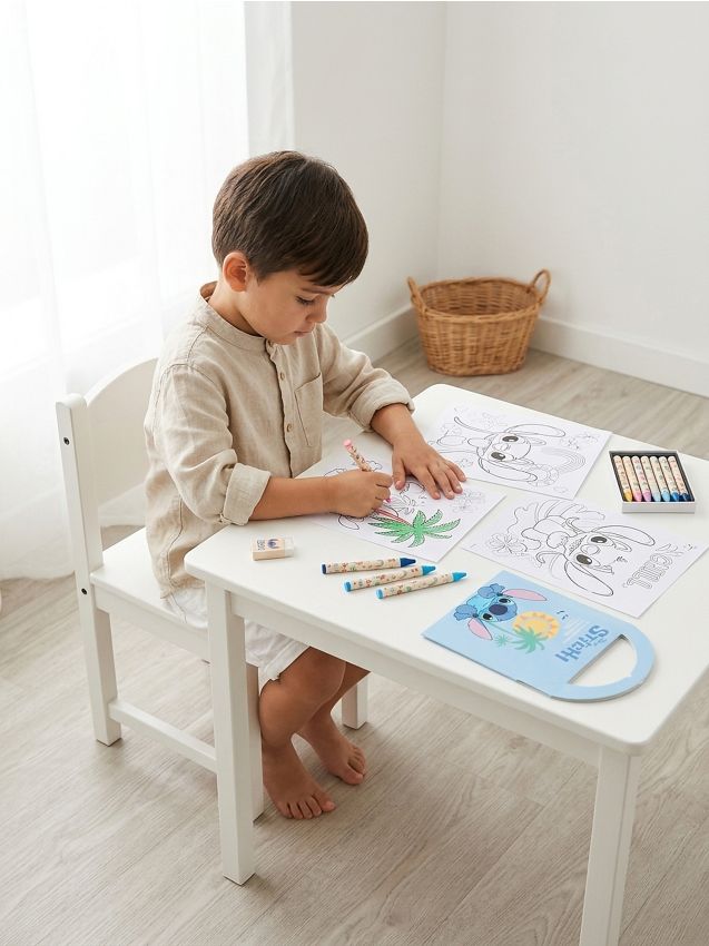 Sinsay - Set cărți de colorat cu accesorii 15 pack - albastru