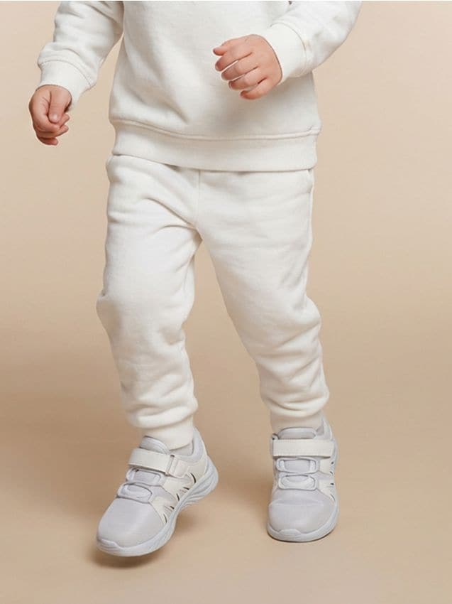 Sinsay - Tenși pentru copii cu scai și parte superioară din plasă - alb