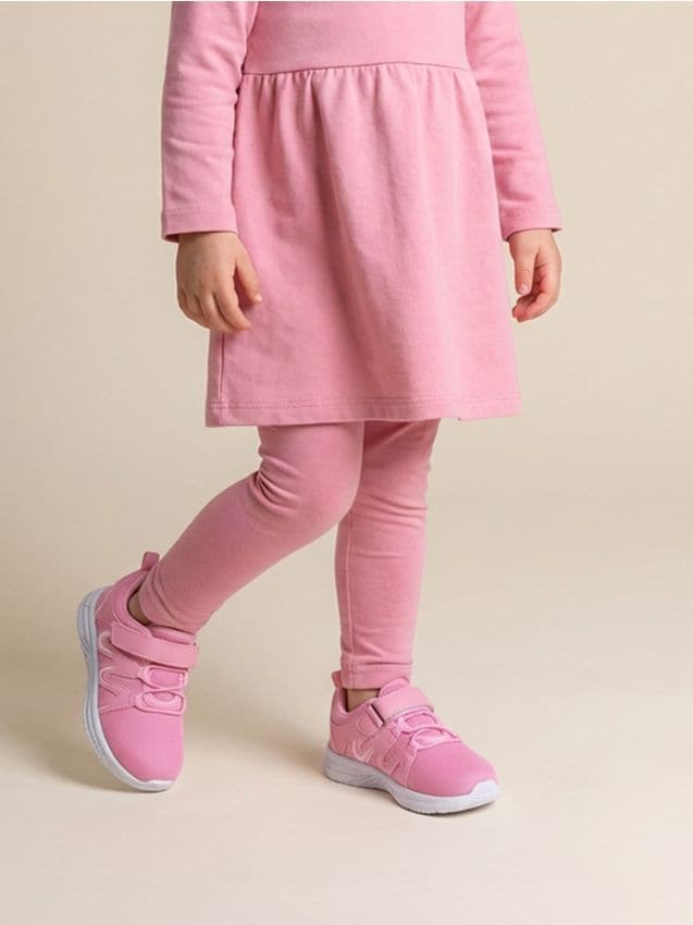 Sinsay - Tenși pentru copii cu scai și parte superioară din plasă - roz