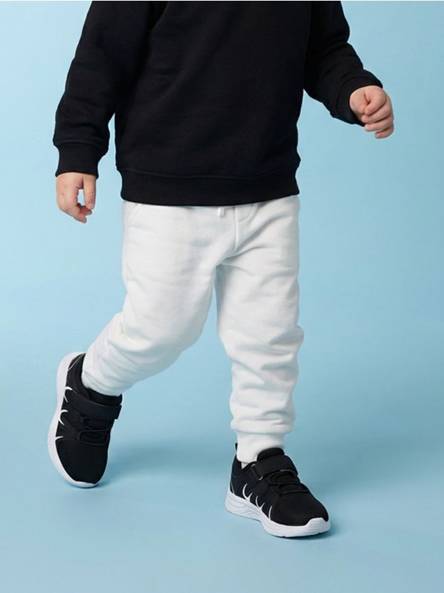 Sinsay - Tenși pentru copii cu scai și parte superioară din plasă - negru