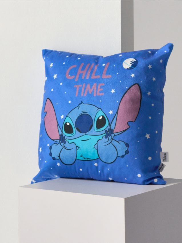 Sinsay - Față de pernă Stitch - indigo