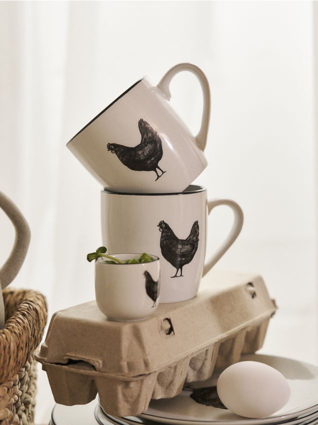 Sinsay - Căni 2 pachet - alb