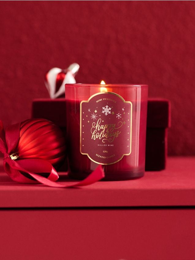 Sinsay - Sviečka Mulled Wine - lilavá