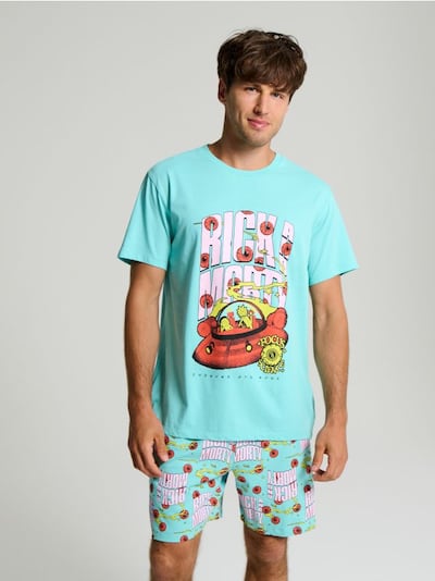 Komplet dvodijelne pidžame Rick & Morty