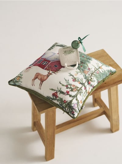 Obliečka na vankúš s LED svetielkami