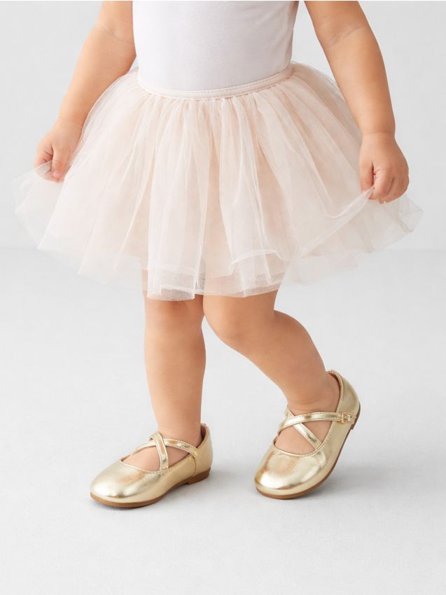 Sinsay - Balerini eleganți cu bareta - auriu