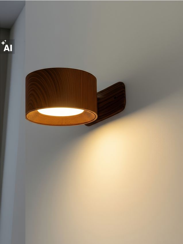 Sinsay - Öntapadós LED fali lámpa - bej