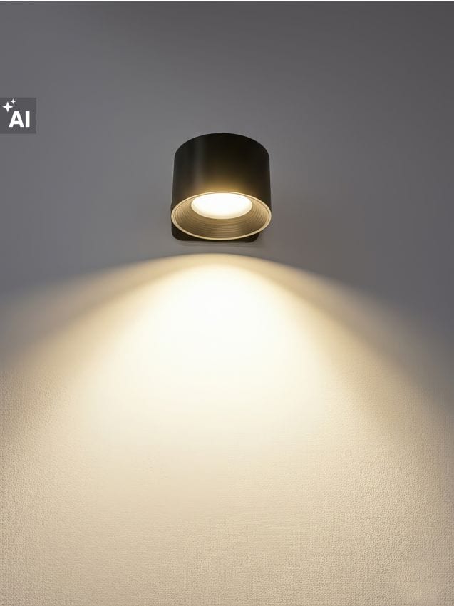 Sinsay - Öntapadós LED fali lámpa - negru