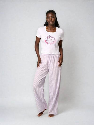 Dvodijelna pidžama s printom Pusheen The Cat