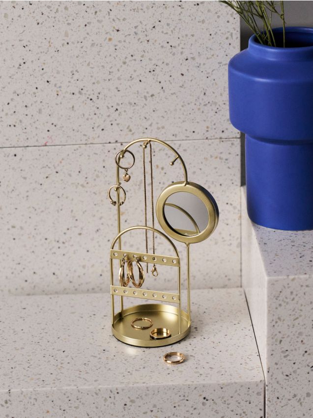 Espositore portagioielli - oro