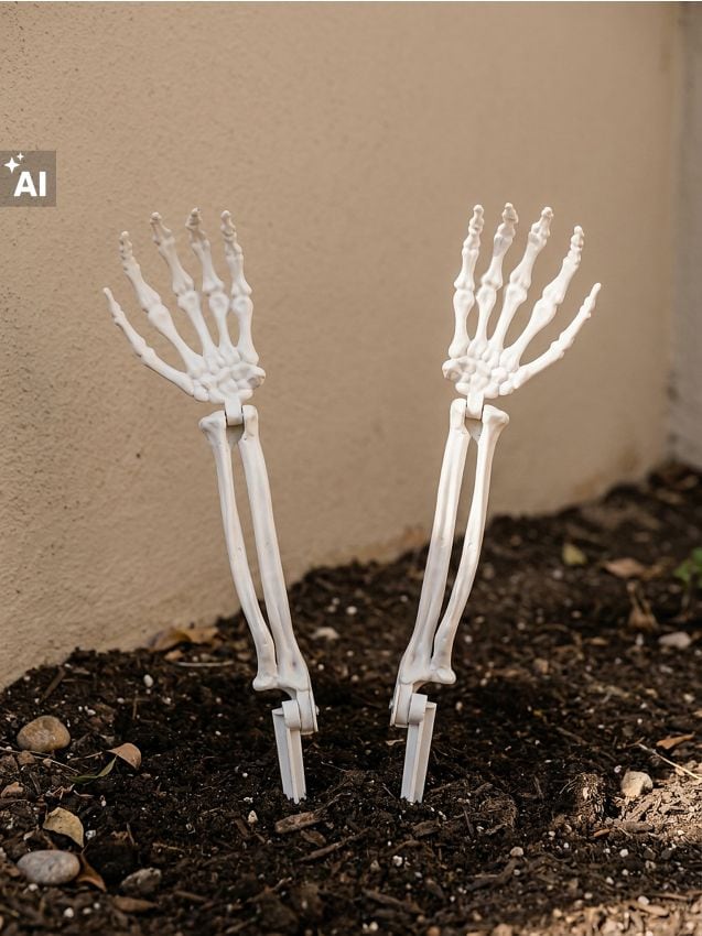 Sinsay - Decorațiuni de Halloween - alb
