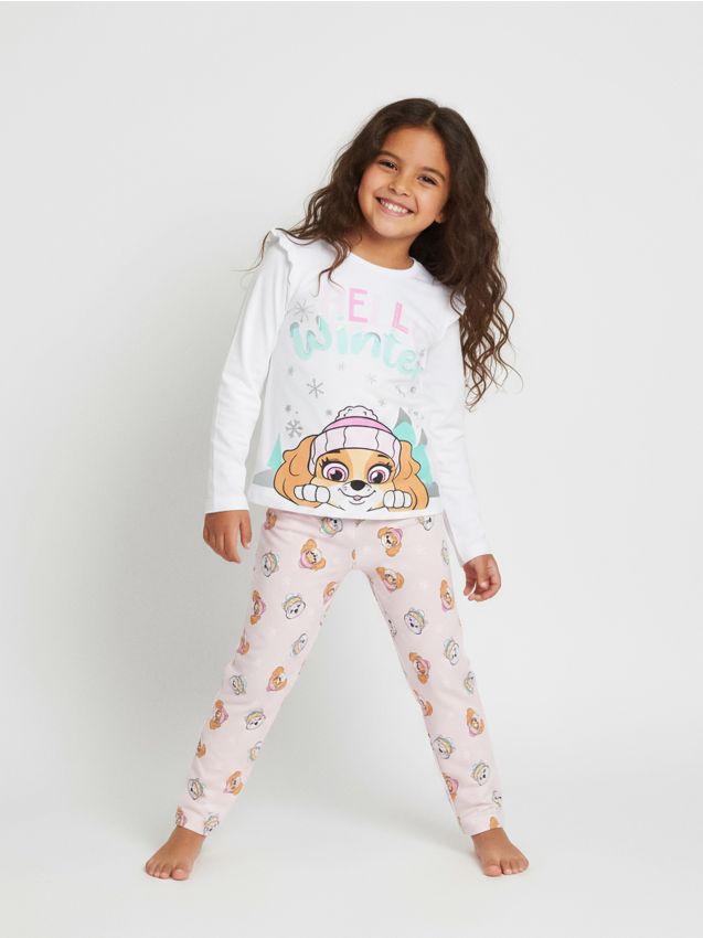 Sinsay - Dvojdielne pyžamo PAW Patrol - biela