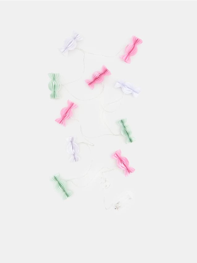 Sinsay - Ghirlandă LED cu tematică de bomboane - multicolor