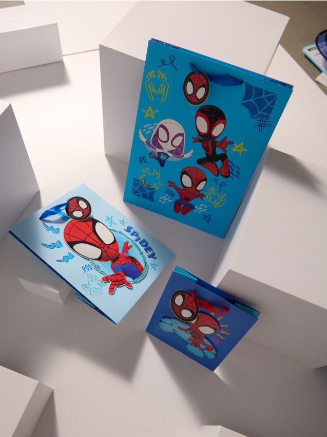 Sinsay - Set de 3 sacoșe pentru cadouri Spidey & His Amazing Friends - multicolor