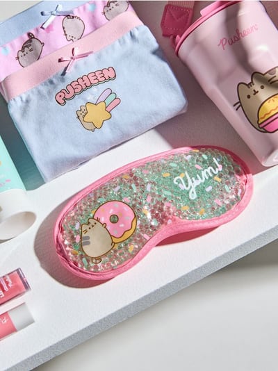 Gelová maska na spaní Pusheen the Cat