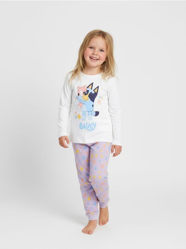 Sinsay - Dvojdielne pyžamo Bluey - levanduľová