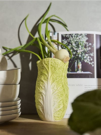 Ваза у формі капусти