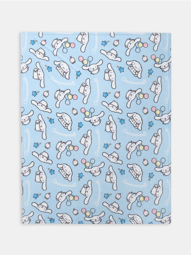 Sinsay - Pătură Cinnamoroll - albastru-pal