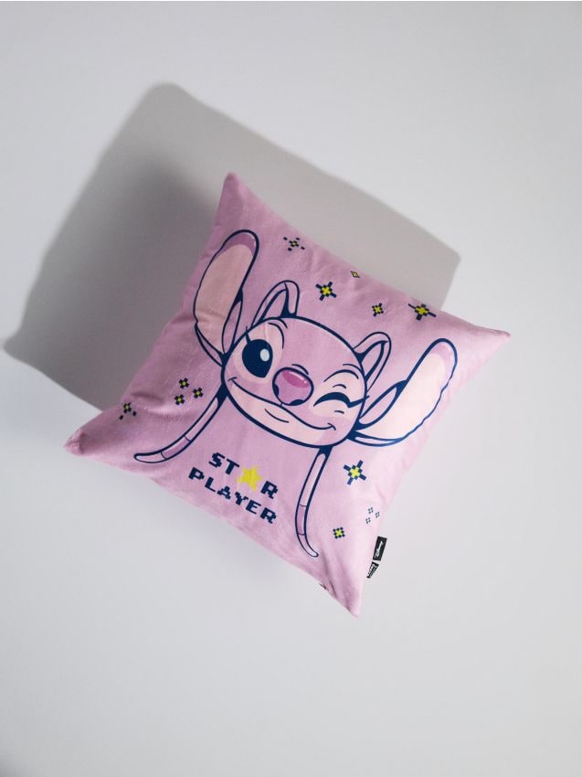 Sinsay - Față de pernă Lilo & Stitch - roz-pastel