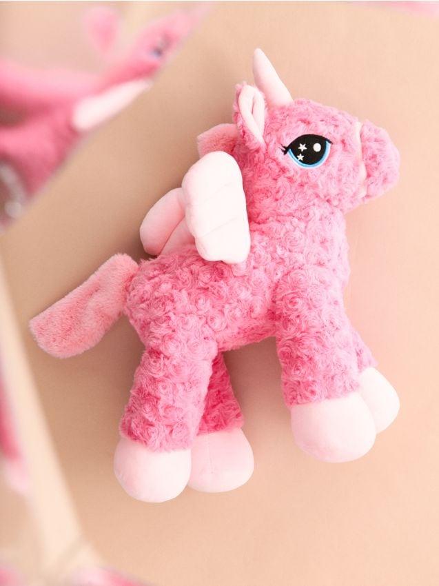 Sinsay - Unicorn pufos - roz