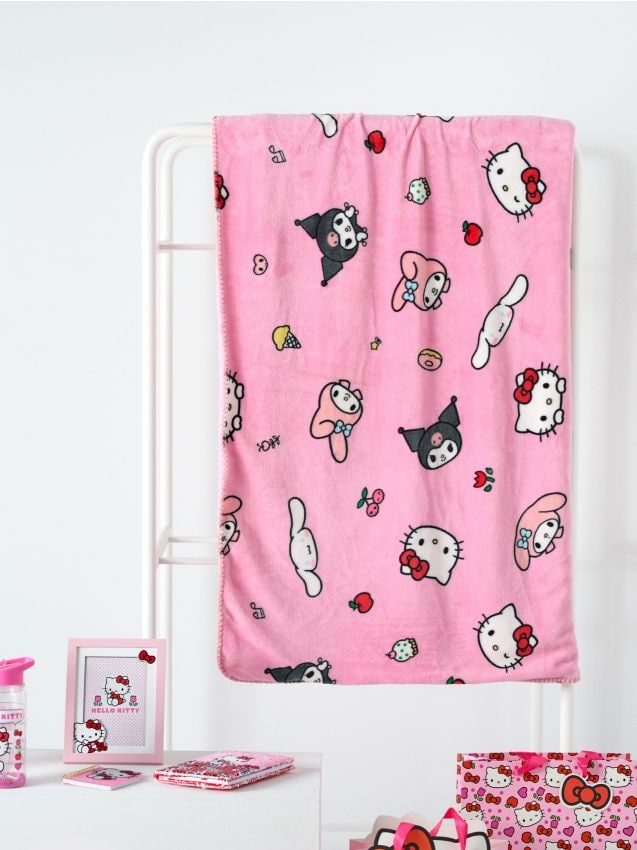 Sinsay - Pătură Hello Kitty - roz