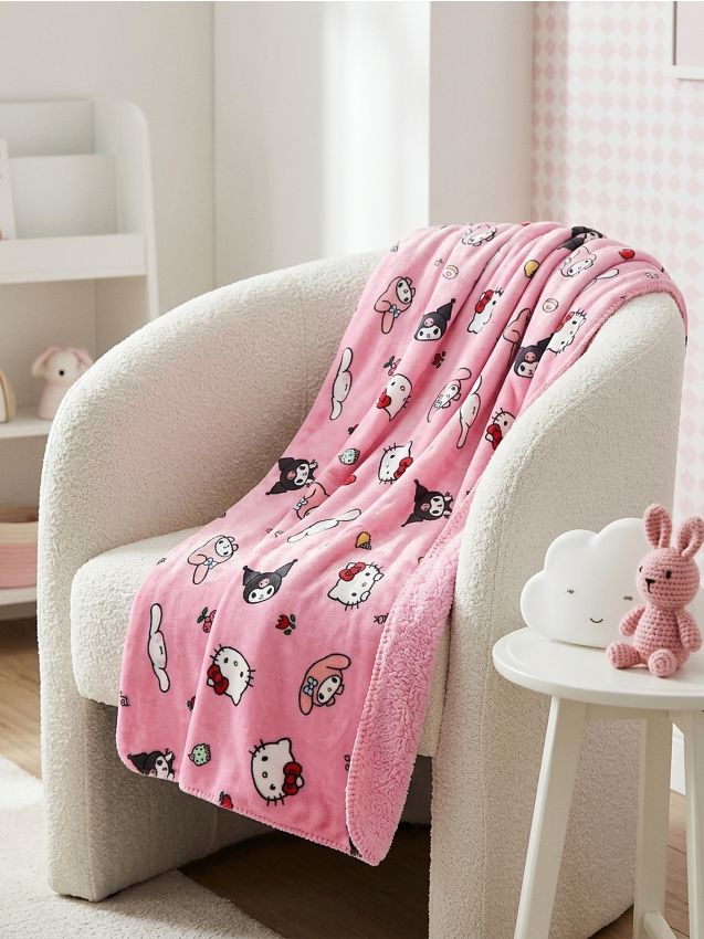 Sinsay - Pătură Hello Kitty - roz