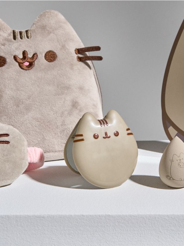 Sinsay - Oglindă compactă pliabilă Pusheen The Cat - bej