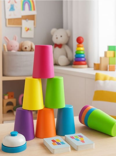 Παιχνίδι – Μάχη «Στοίβαγμα ποτηριών»