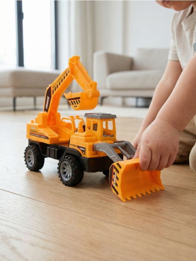 Sinsay - Jucărie - Excavator de construcție - portocaliu