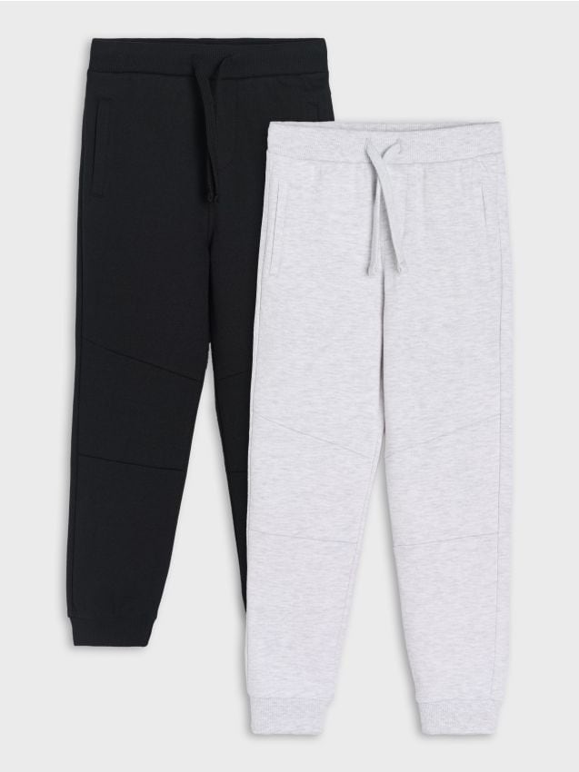 Sinsay - Pantaloni 2 pack - negru
