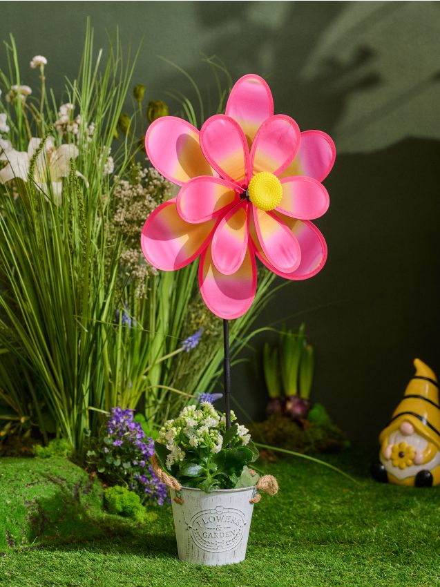 Sinsay - Decorațiune de grădină în formă de floare - roz