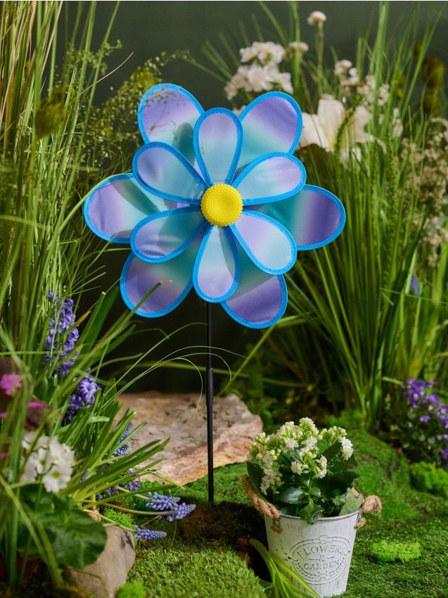 Sinsay - Decorațiune de grădină în formă de floare - light blue