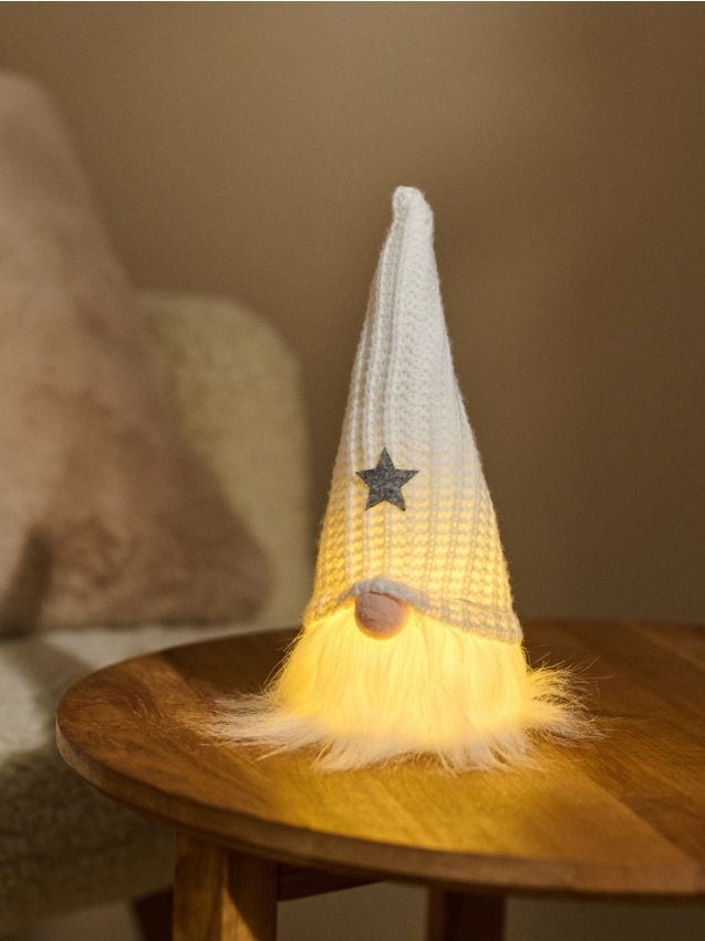 Sinsay - LED lampa - biela