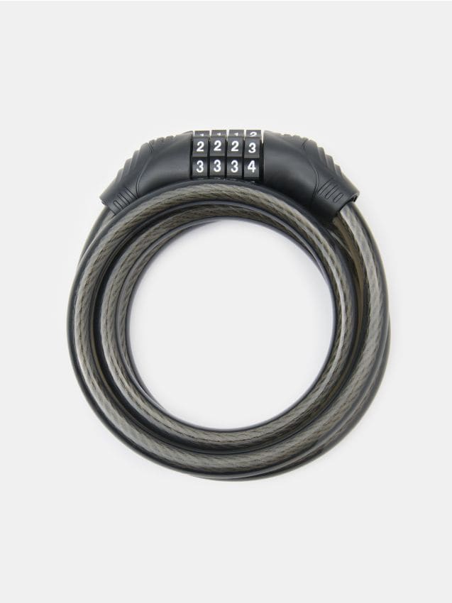 Sinsay - Antifurt pentru bicicletă cu cod - negru