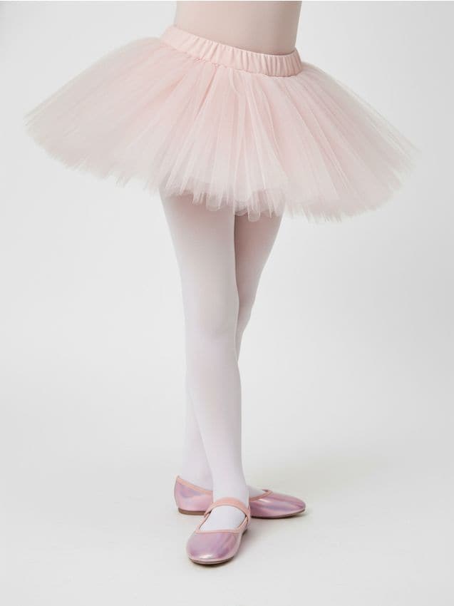 Sinsay - Balerini cu efect holografic și curea - roz