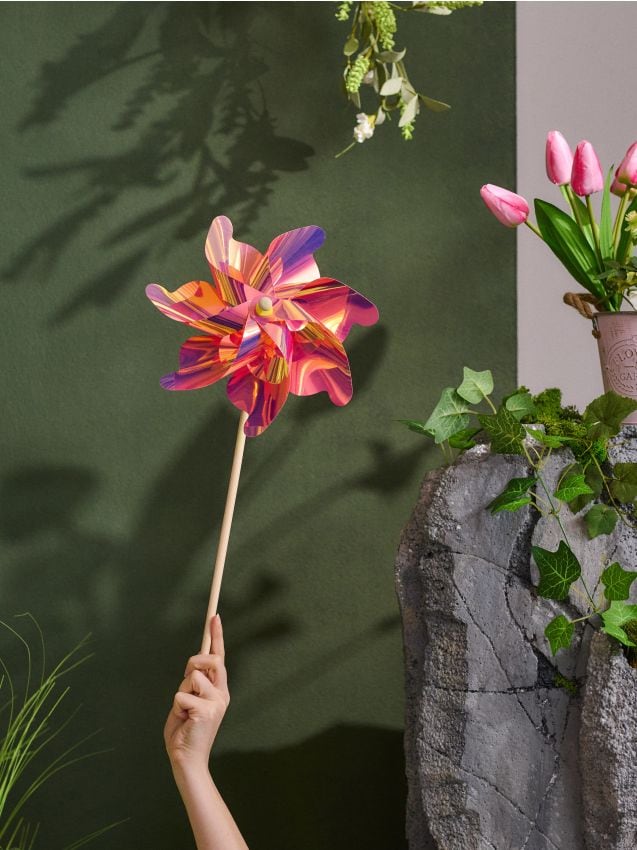 Sinsay - Decorațiune de grădină în formă de morișcă - roz