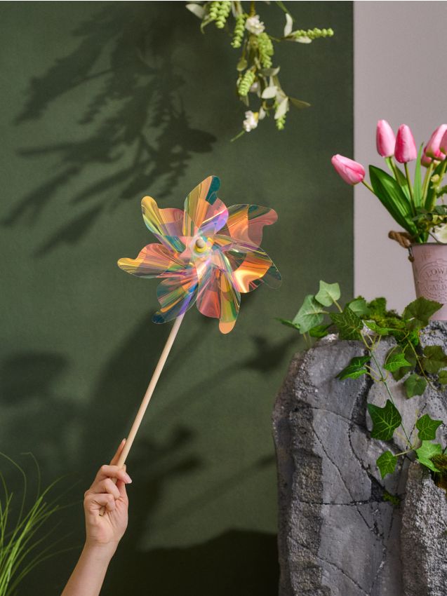 Sinsay - Decorațiune de grădină în formă de morișcă - clear