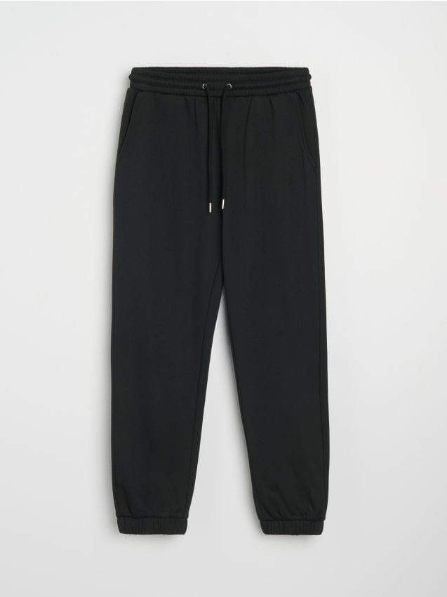 Sinsay - Pantaloni de trening tip jogger - negru