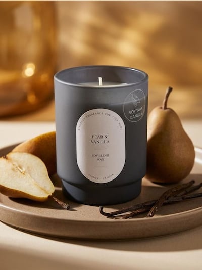 Αρωματικό κερί σόγιας Pear & Vanilla