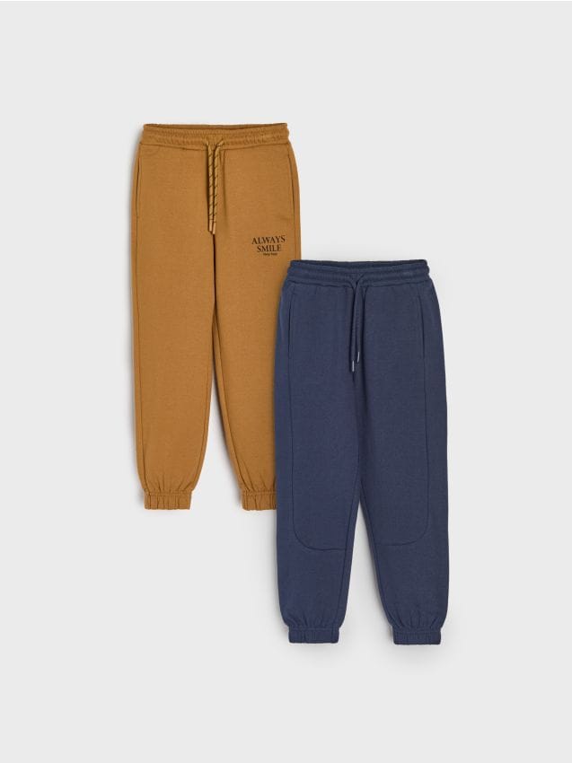 Sinsay - Pantaloni 2 pack - bleumarin